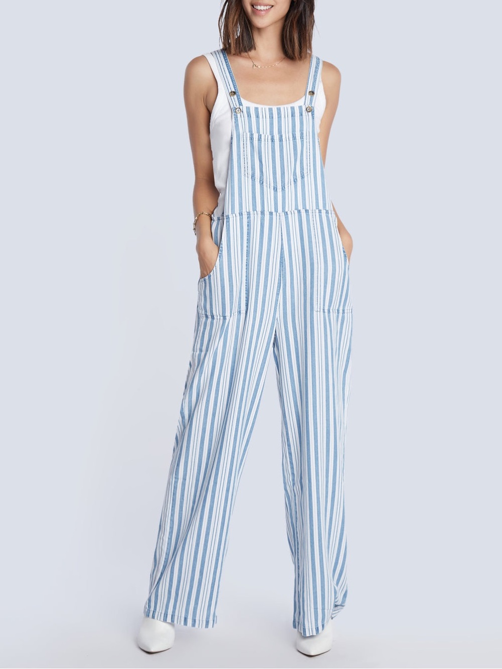 Billy T Flow Wide-Leg Overalls